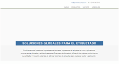 Desktop Screenshot of generaletiquetaje.com